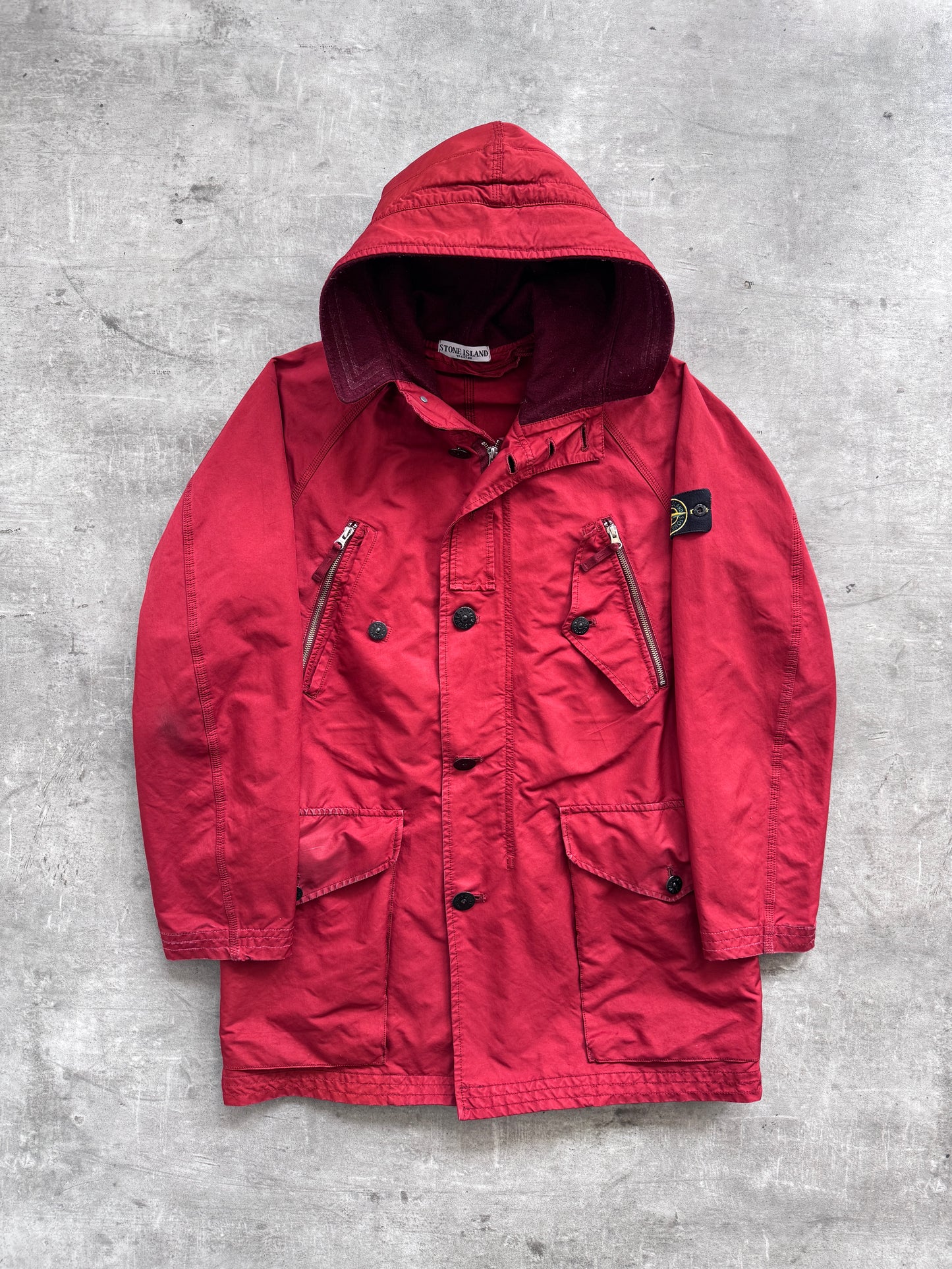 A/W 2009 Stone Island Garment Dyed Dutch Rope Utility Parka