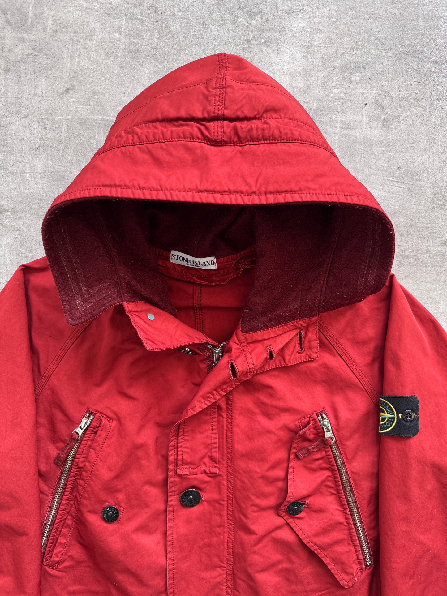 A/W 2009 Stone Island Garment Dyed Dutch Rope Utility Parka