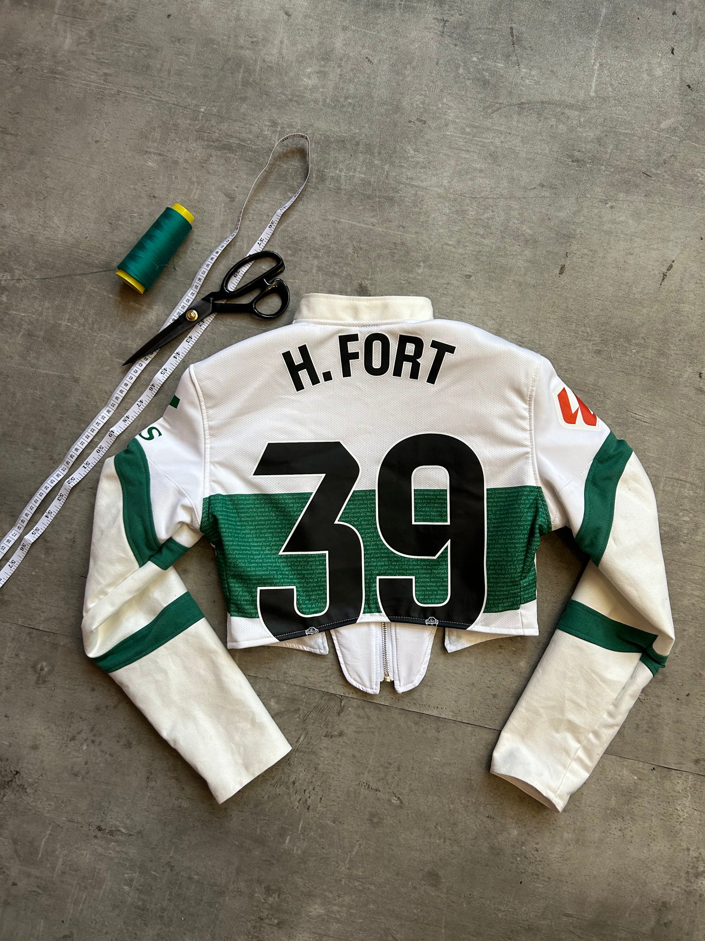 VT Rework: Made to Order – Denim Football Jacket