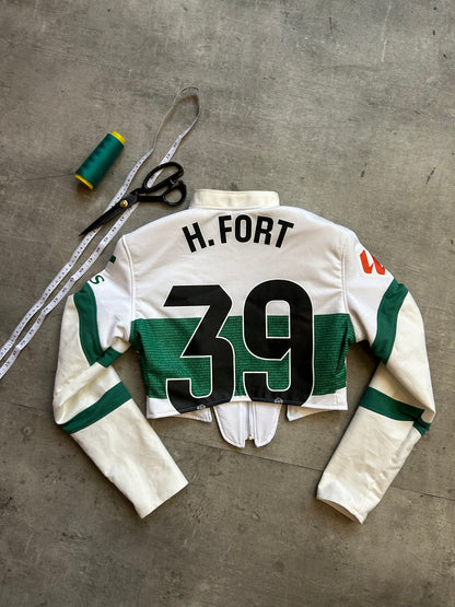 VT Rework: Made to Order – Denim Football Jacket