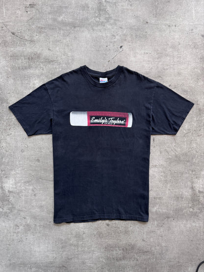 2000s Emily's Toy Box "CHAPSTICK" Back Print Graphic Tee