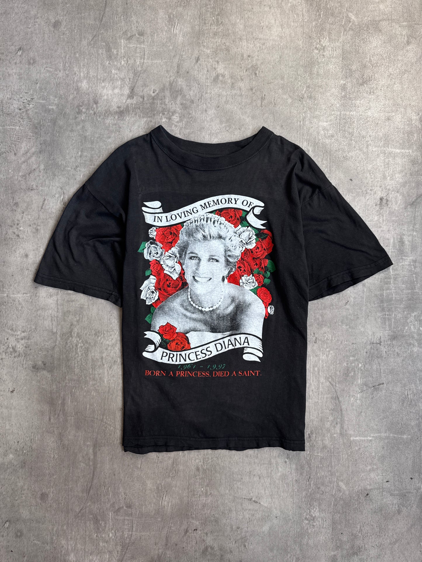 90s Princess Diana Memorial Graphic Tee