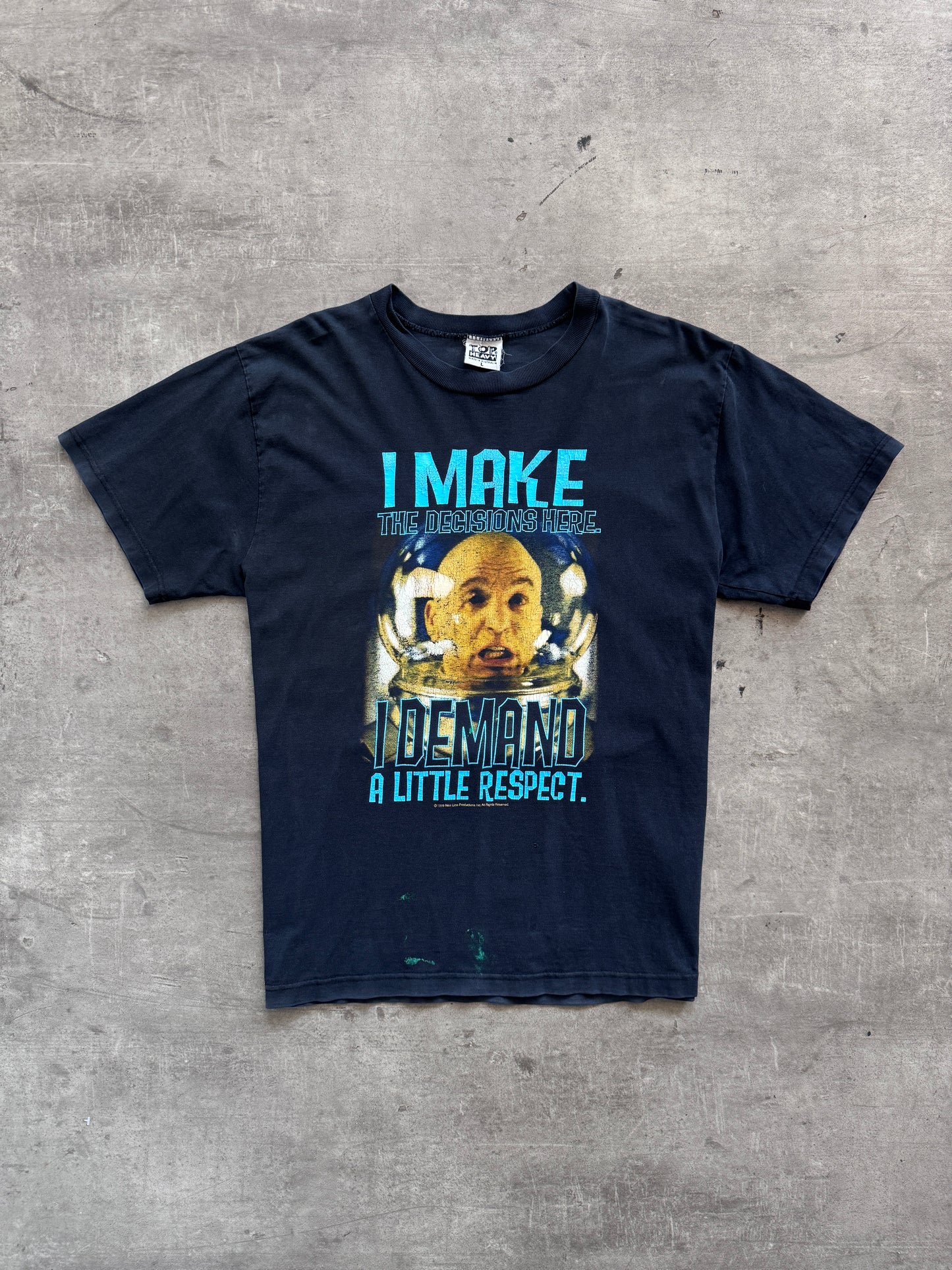1999 Austin Powers "Dr. Evil" Movie Promo Graphic Tee