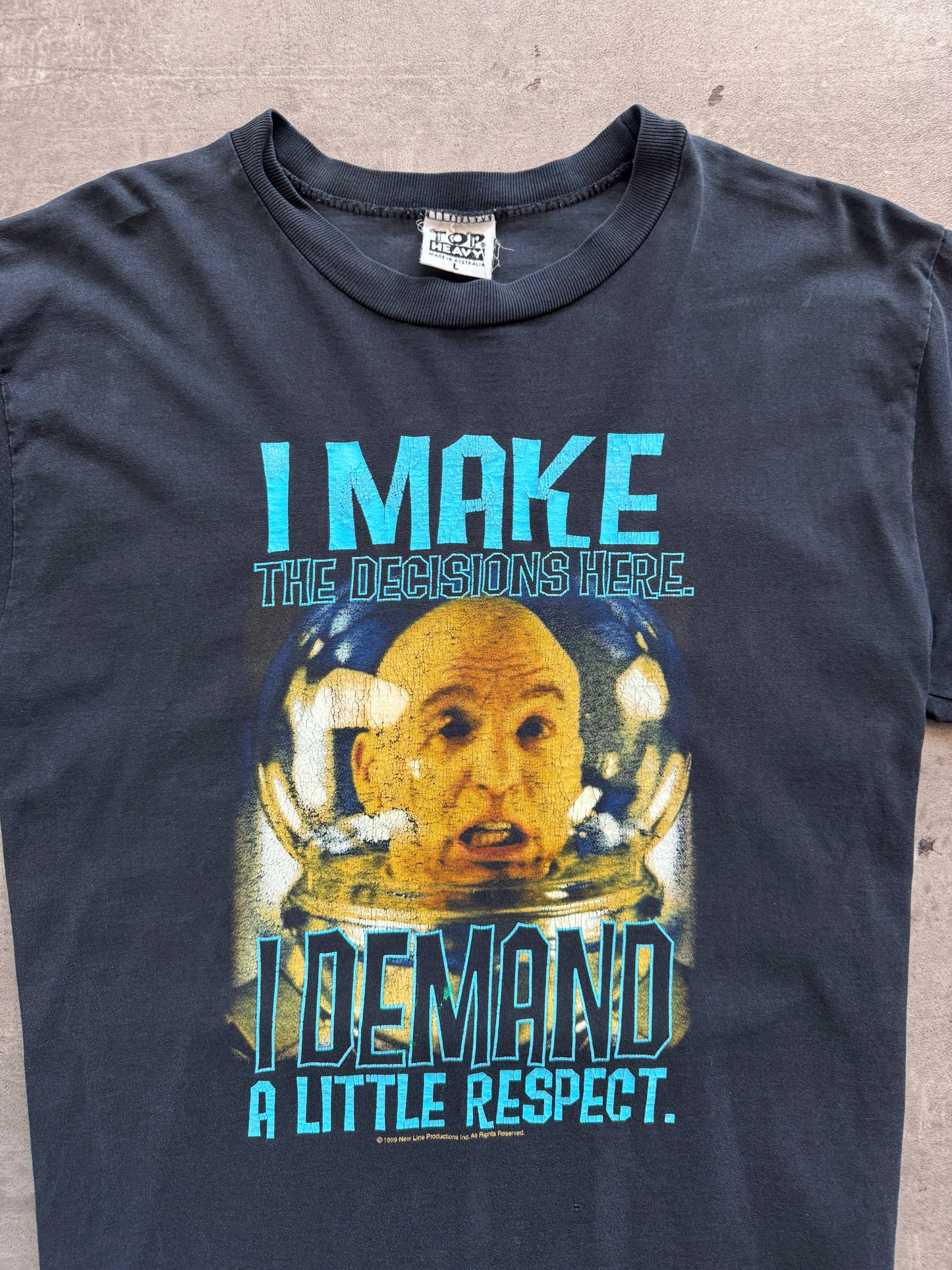 1999 Austin Powers "Dr. Evil" Movie Promo Graphic Tee