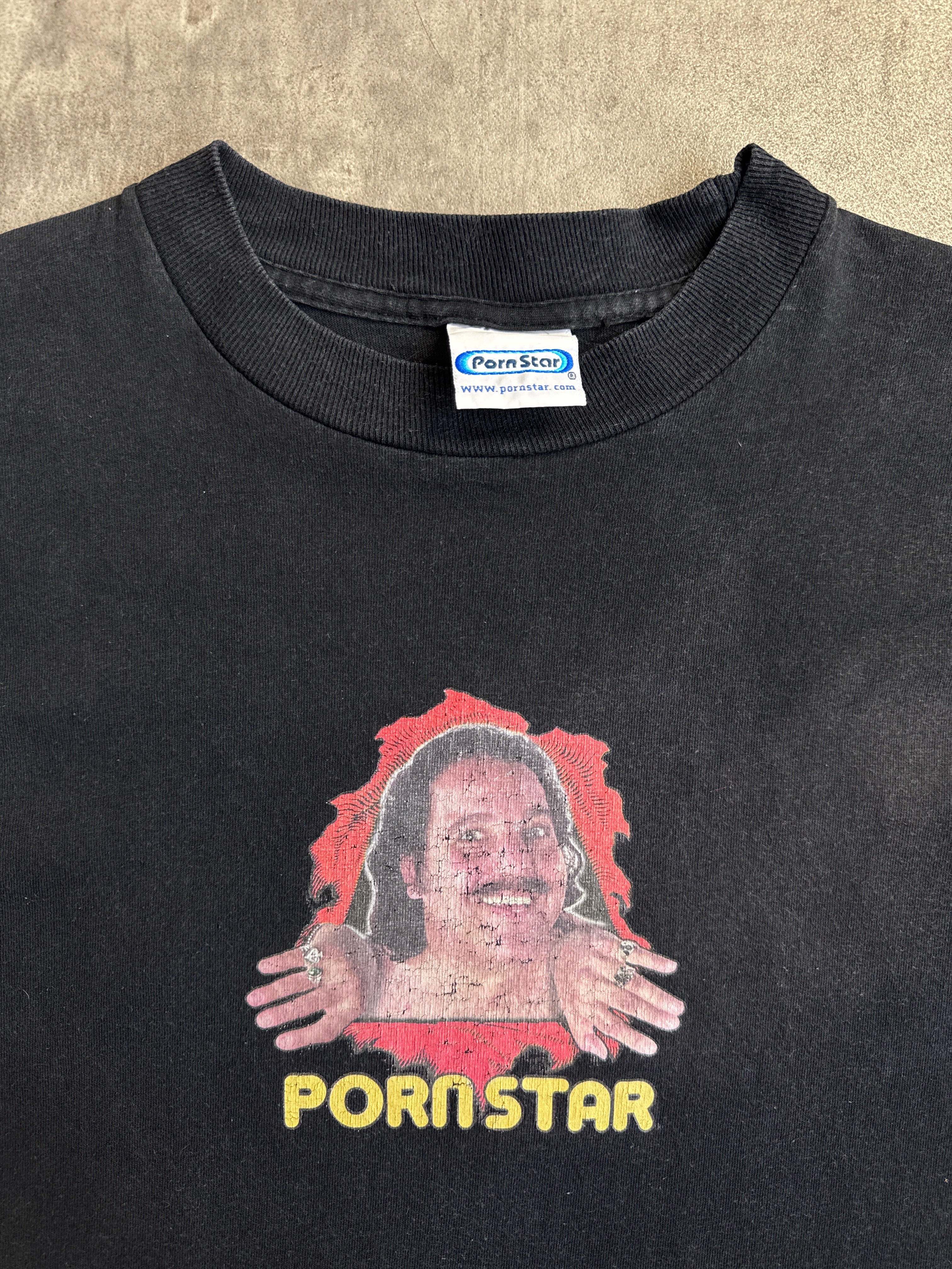 90s Ron Jeremy Vintage 'Porn Star' Graphic Tee