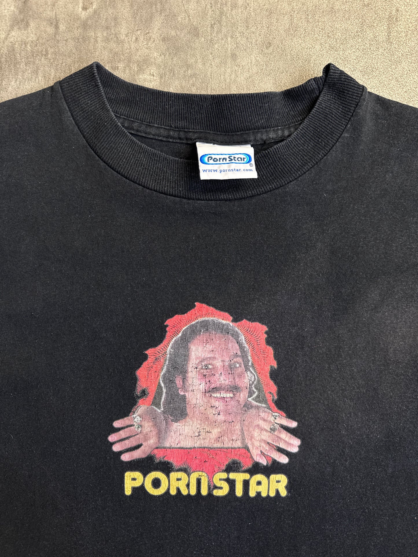 90s Ron Jeremy Vintage 'Porn Star' Graphic Tee