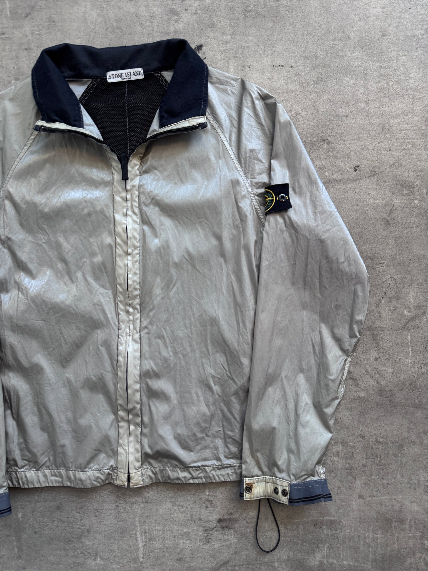 S/S 2008 Stone Island Grey Technical Spalmatura Jacket