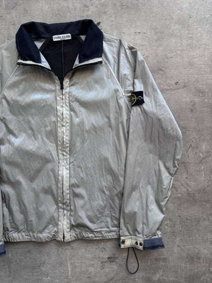 S/S 2008 Stone Island Grey Technical Spalmatura Jacket