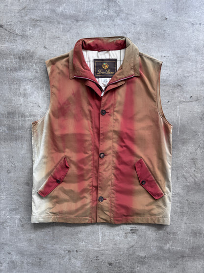 1990's Loro Piana Sunfaded Layered Sailing Vest