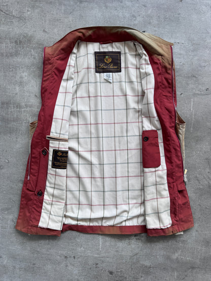 1990's Loro Piana Sunfaded Layered Sailing Vest