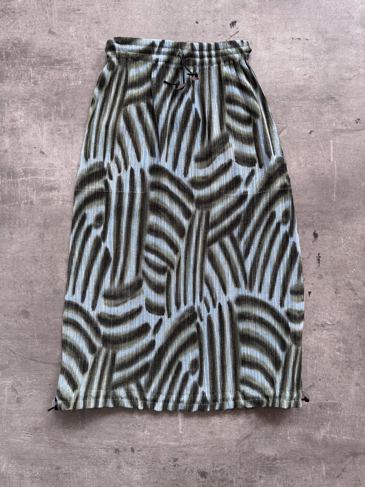 Issey Miyake Brushstroke Pleated Two-Piece Set