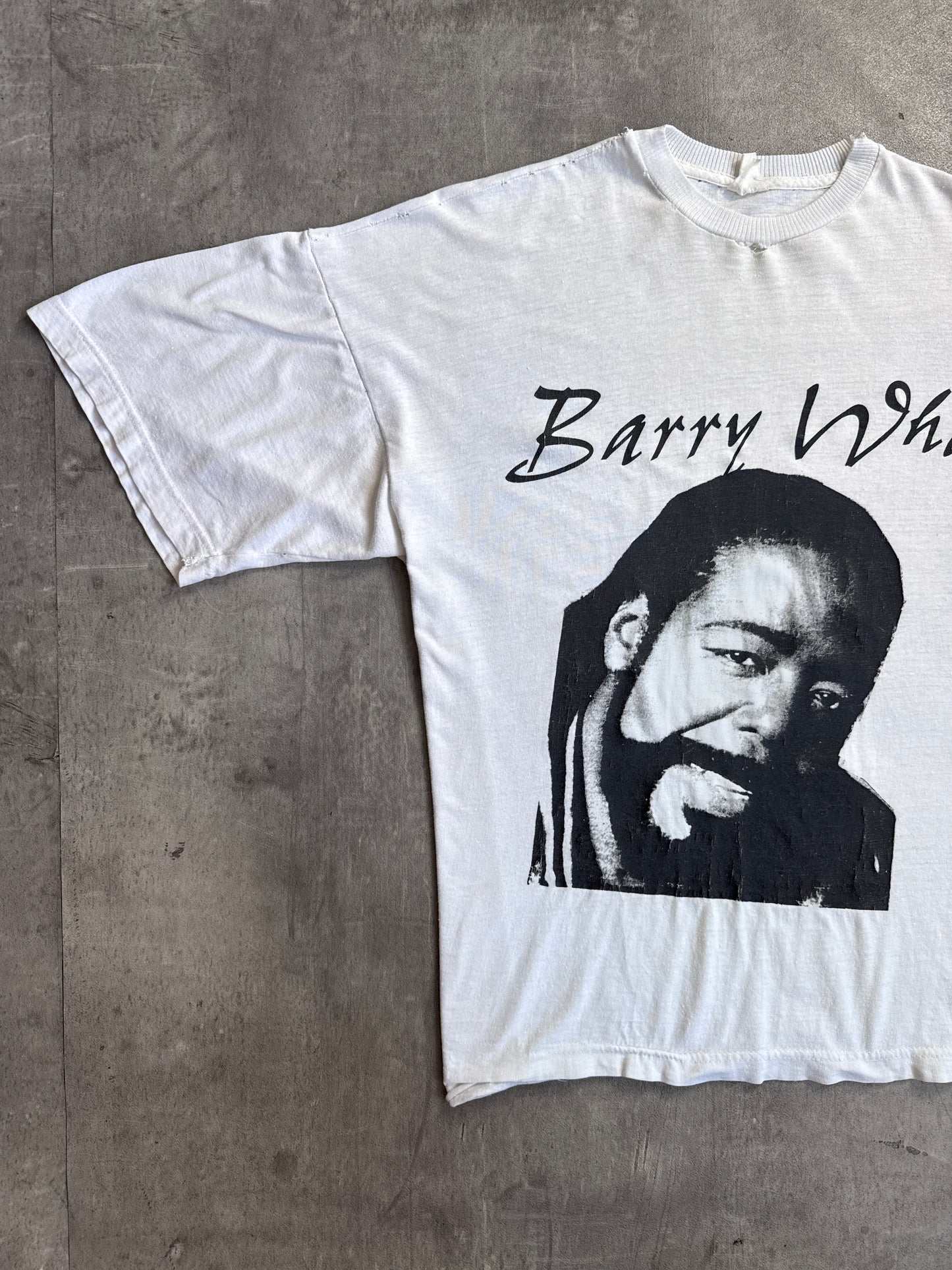 Barry White Portrait Graphic Tee