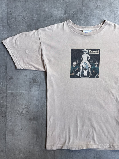 Fuct Playboy Graphic Print Taupe Tee