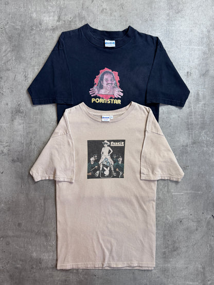 Fuct Playboy Graphic Print Taupe Tee