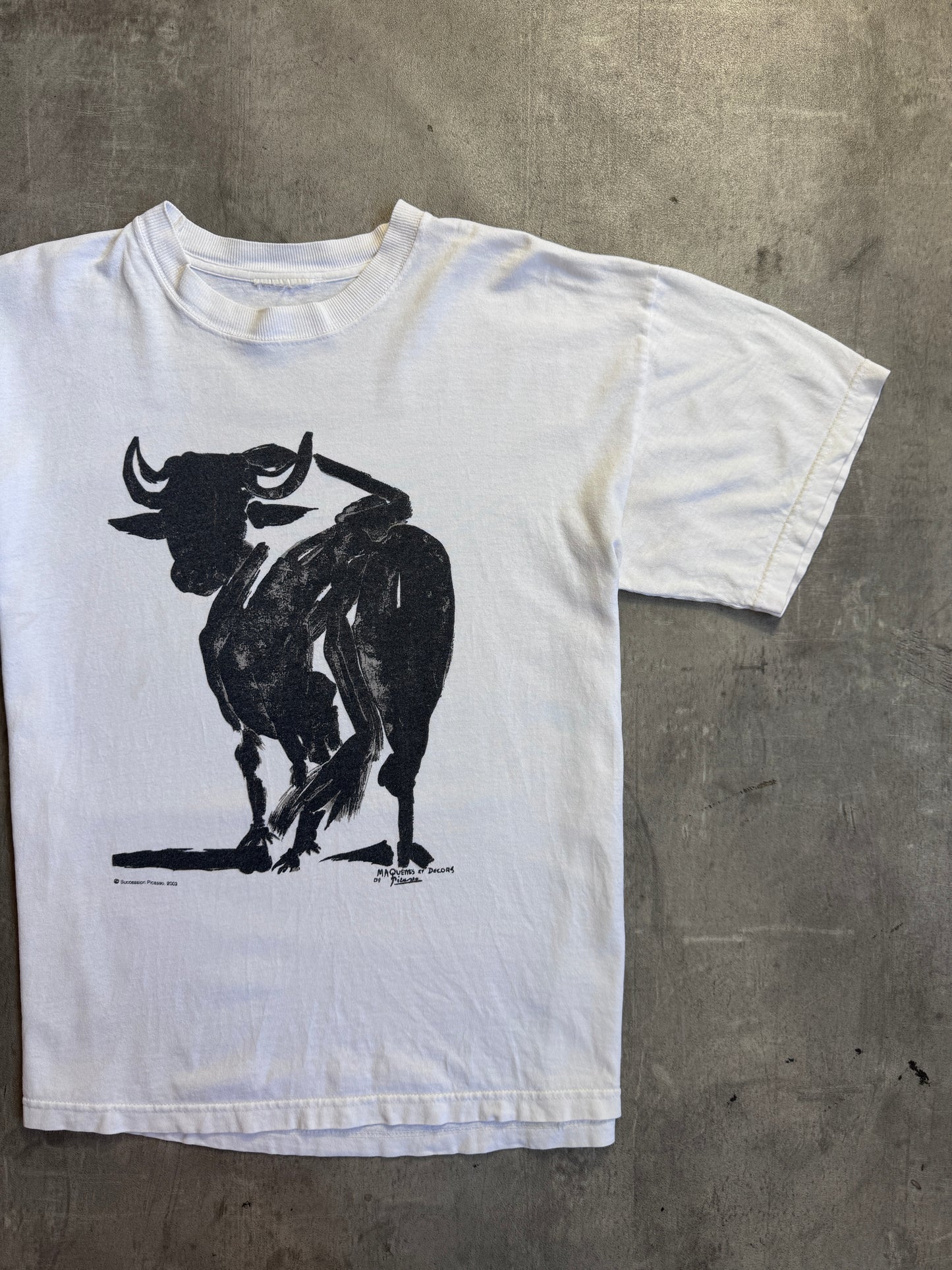 2003 Succession Picasso Maquettes Ey Decors De Picassso White Graphic Tee