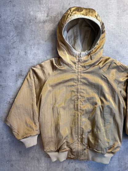 Issey Miyake I.S. Chisato Tsumori Design Reversible Satin Workwear Jacket