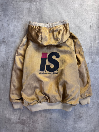 Issey Miyake I.S. Chisato Tsumori Design Reversible Satin Workwear Jacket