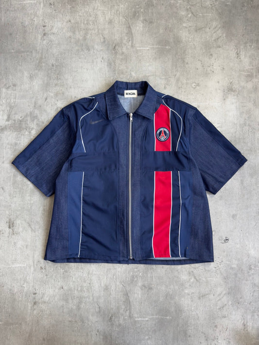 VT Rework: PSG Denim Zip Up Shirt