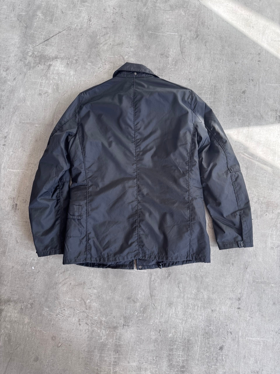 A/W 2008 C.P. Company Fleece Lined Black Parka Jacket
