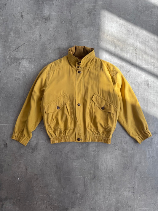 Christian Dior Mustard Yellow Bomber Jacket