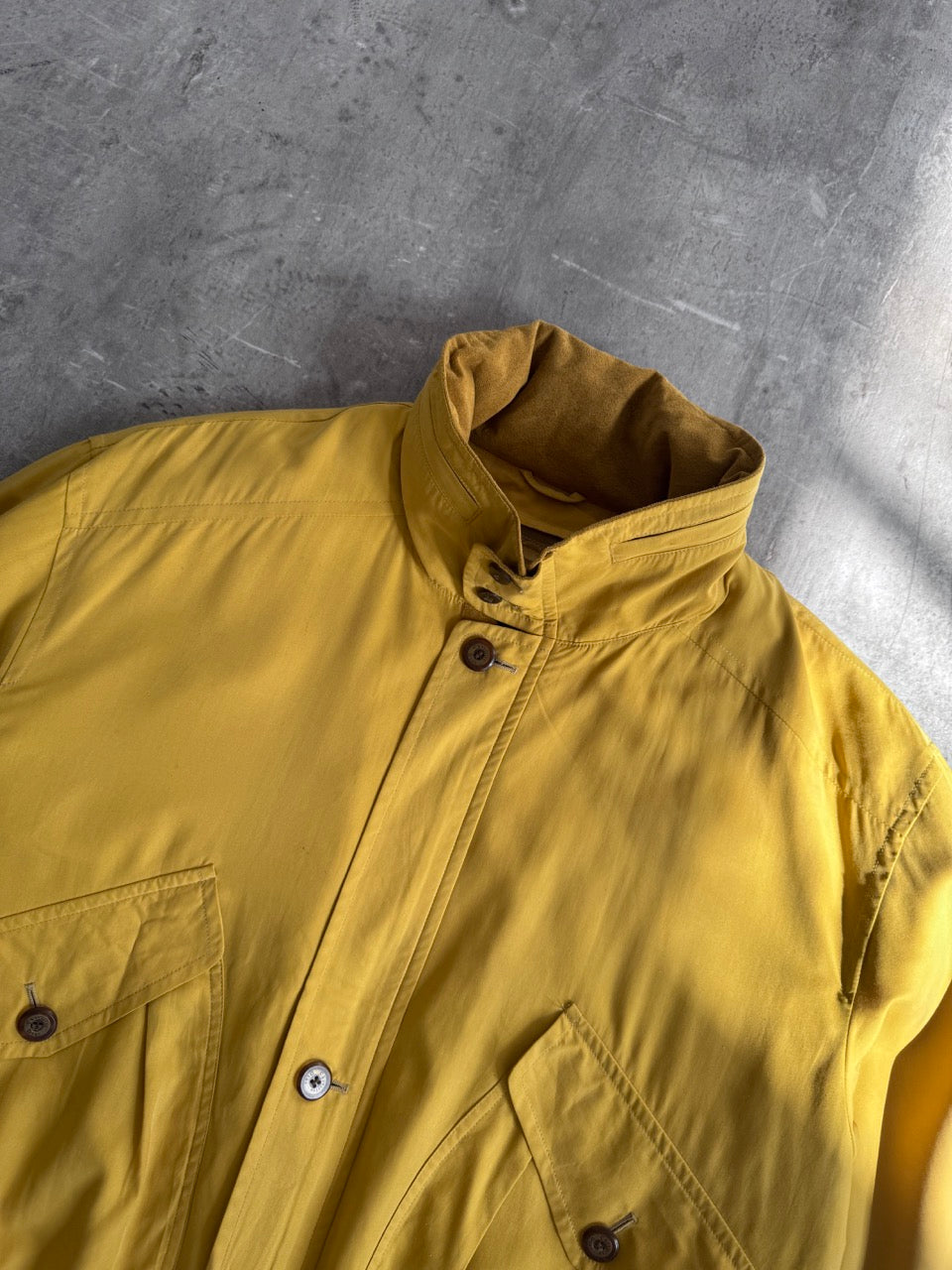 Christian Dior Mustard Yellow Bomber Jacket