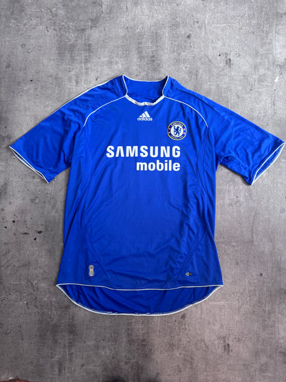 2006-08 Chelsea "Drogba 11" Adidas Home Football Shirt