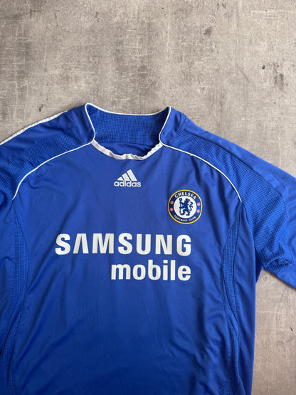 2006-08 Chelsea "Drogba 11" Adidas Home Football Shirt