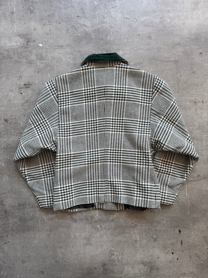 1980 Gianni Versace Wool Plaid Bomber