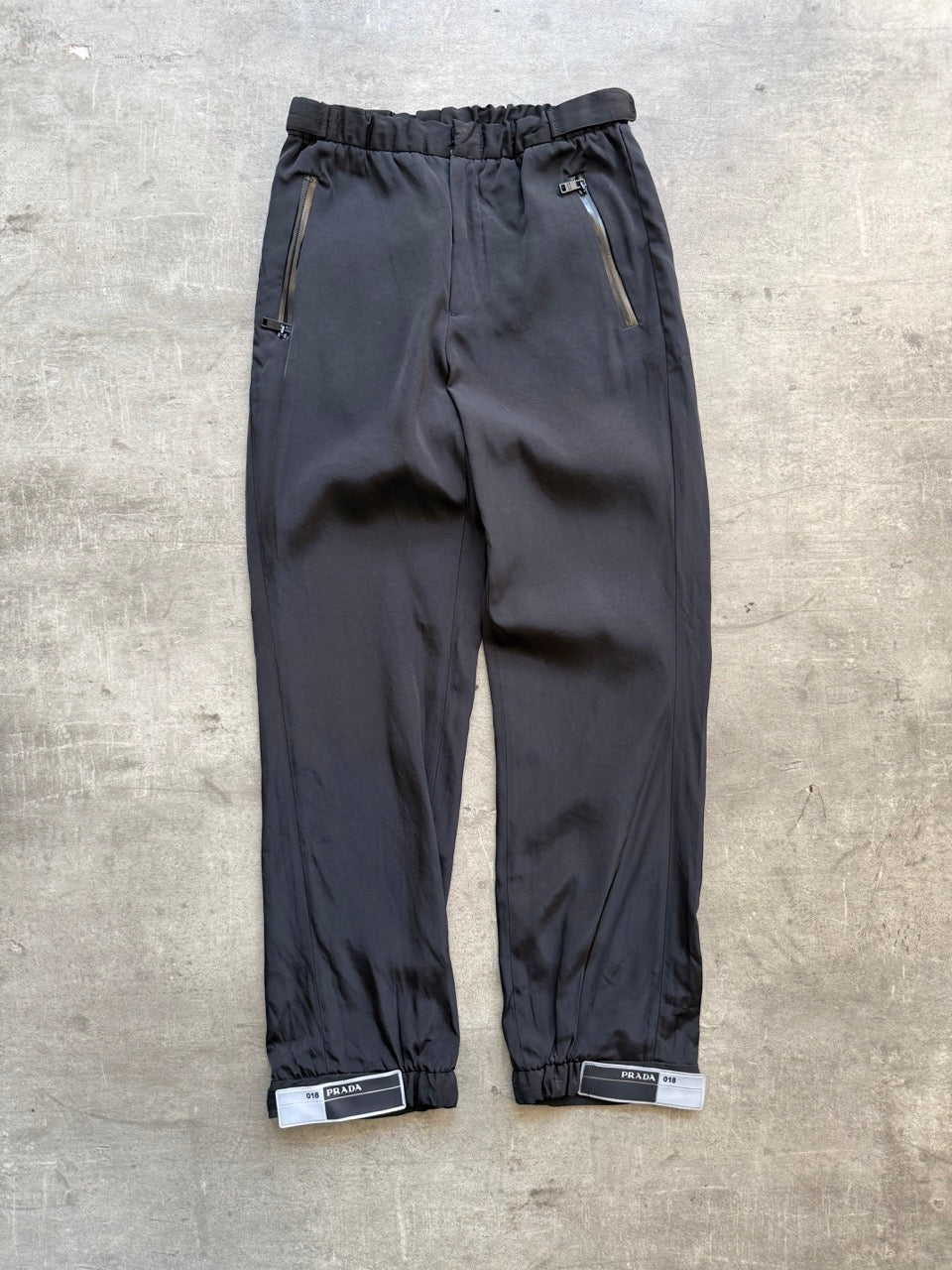 2018 Prada Garbadine Nylon Trousers