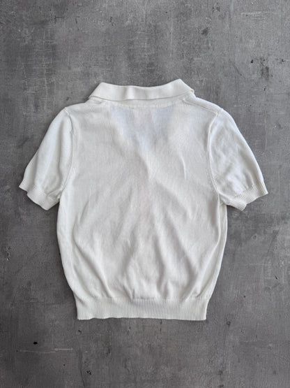 Vivienne Westwood Red Label Cream Orb Logo SS Cardigan