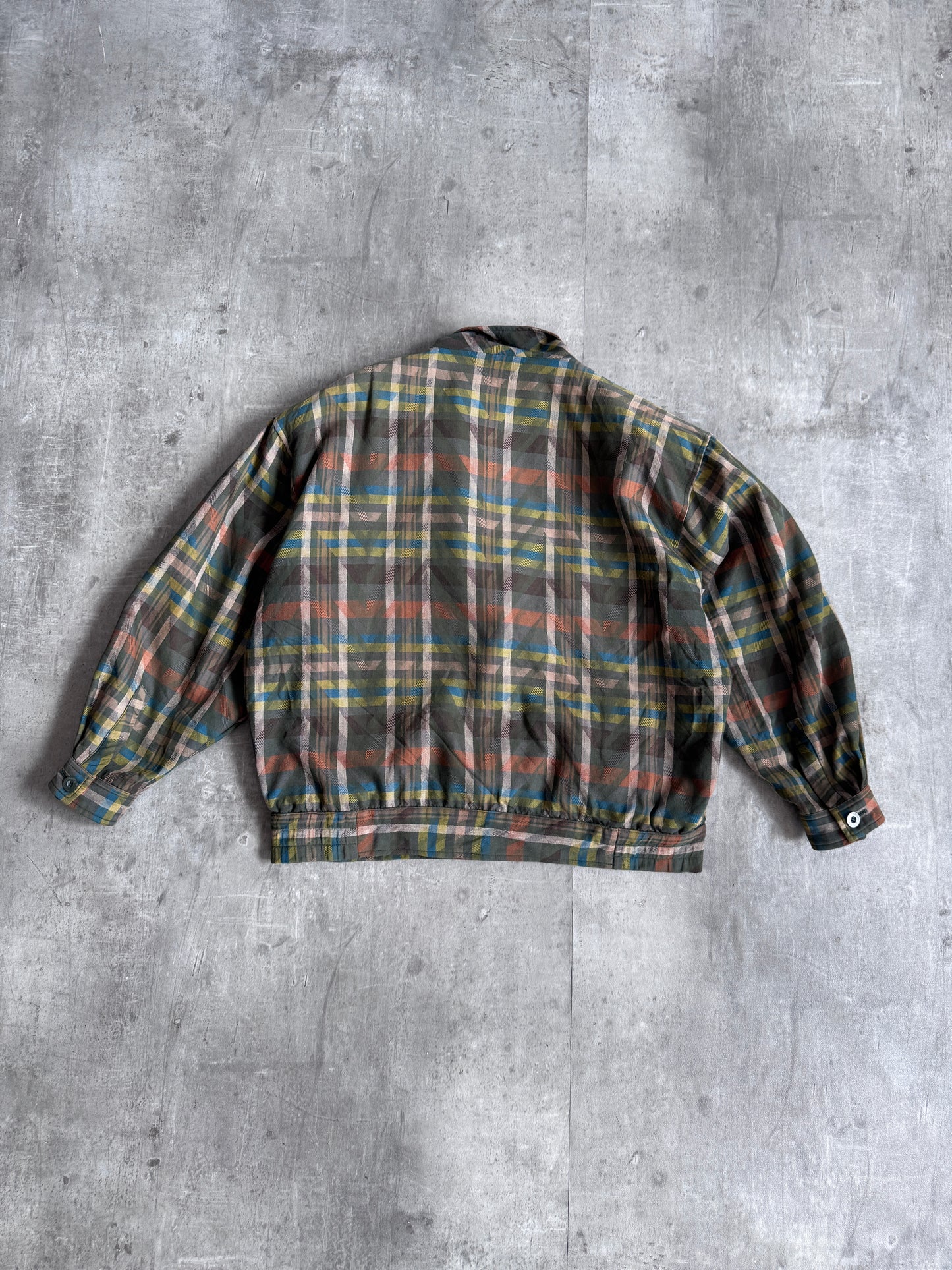 YSL Green Tartan Blazer