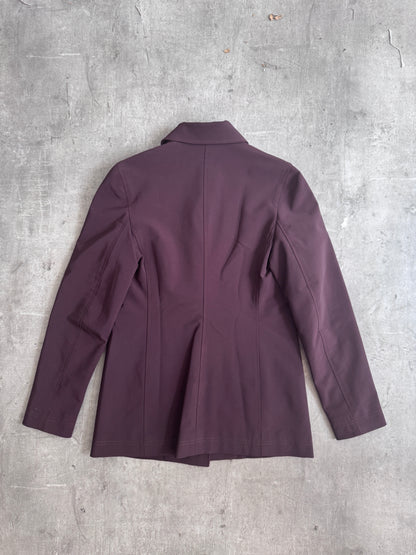 Prada Coffee Brown Nylon Chore Jacket