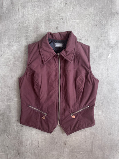Fendi Fendissime Penny Zip Tailored Waistcoat