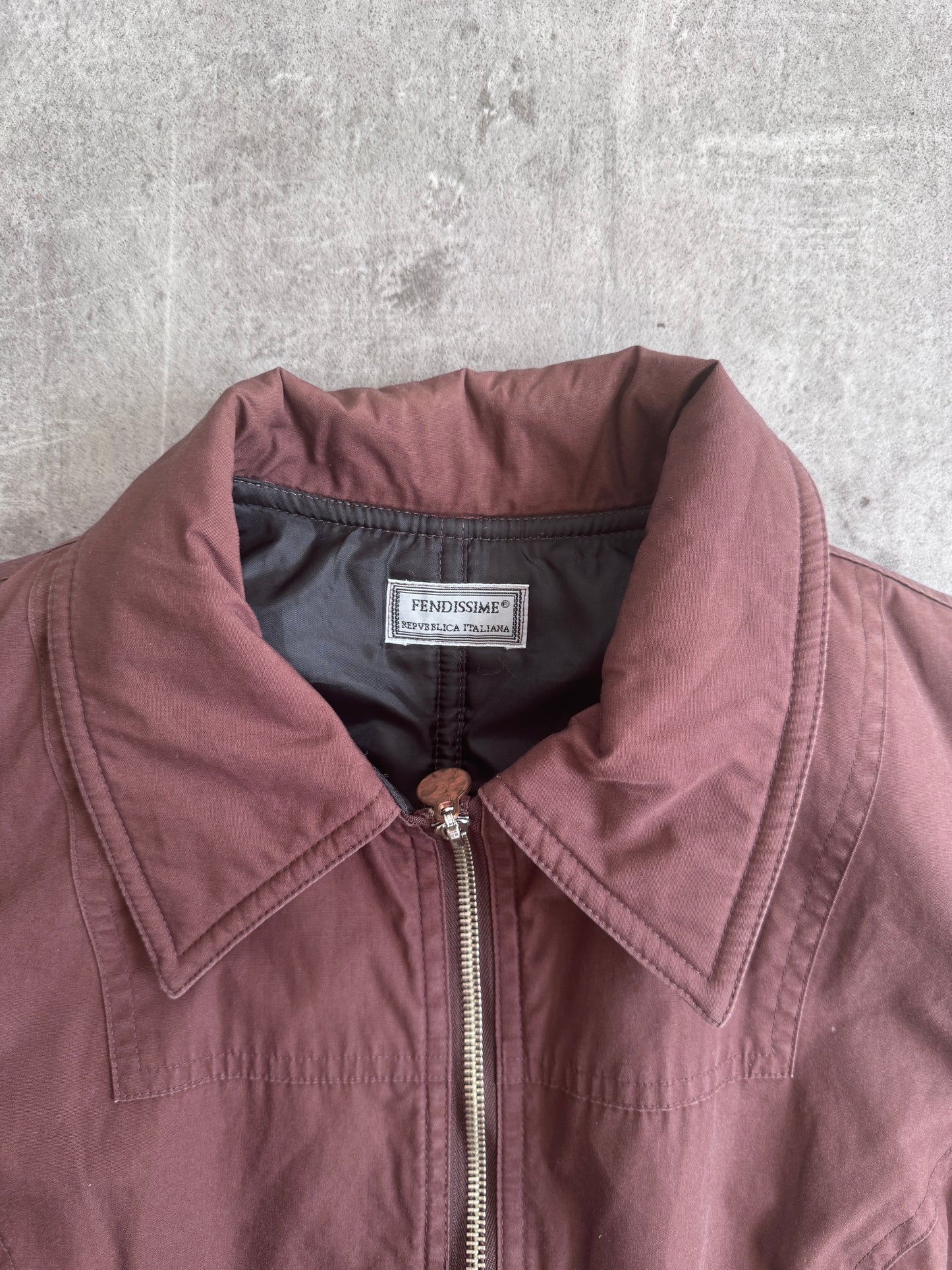 Fendi Fendissime Penny Zip Tailored Waistcoat