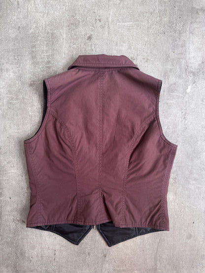 Fendi Fendissime Penny Zip Tailored Waistcoat