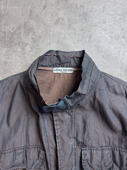 S/S 2005 Stone Island Spalmatura Garment Dyed Lightweight Jacket (Sold As Seen)