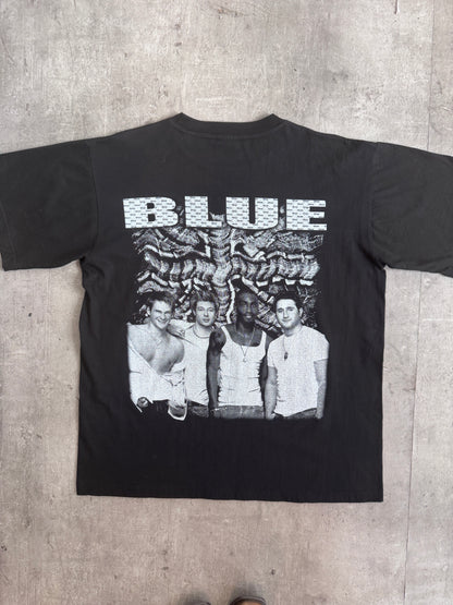 2000's Blue Union Jack Official Tour Promo Tee