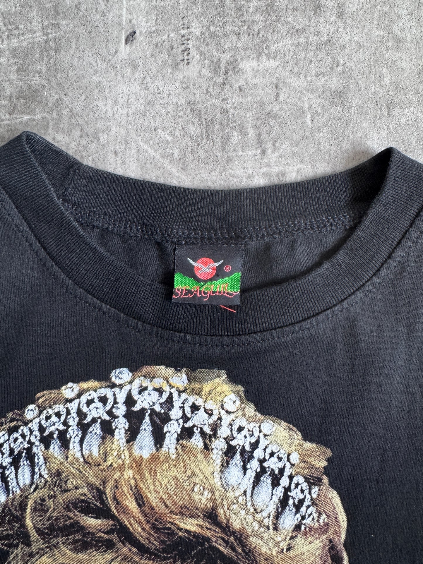1990's Princess Diana Black Memorial Single Stitch Tee