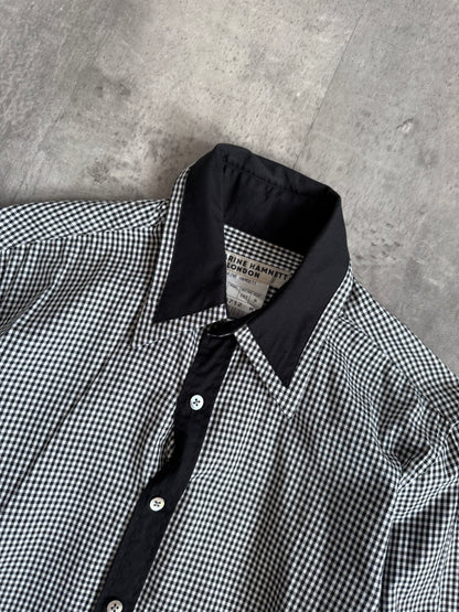 Katharine Hamnett Two Tone Check Shirt