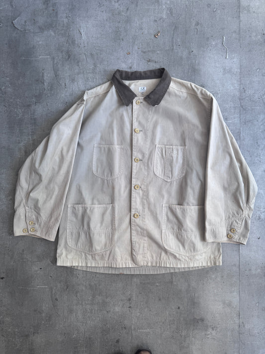S/S 1989 C.P. Company Contrast Collar Chore Jacket