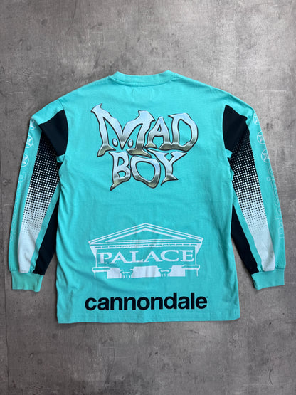 Palace X Cannondale Mad Boy L/S Mint Cotton Tee