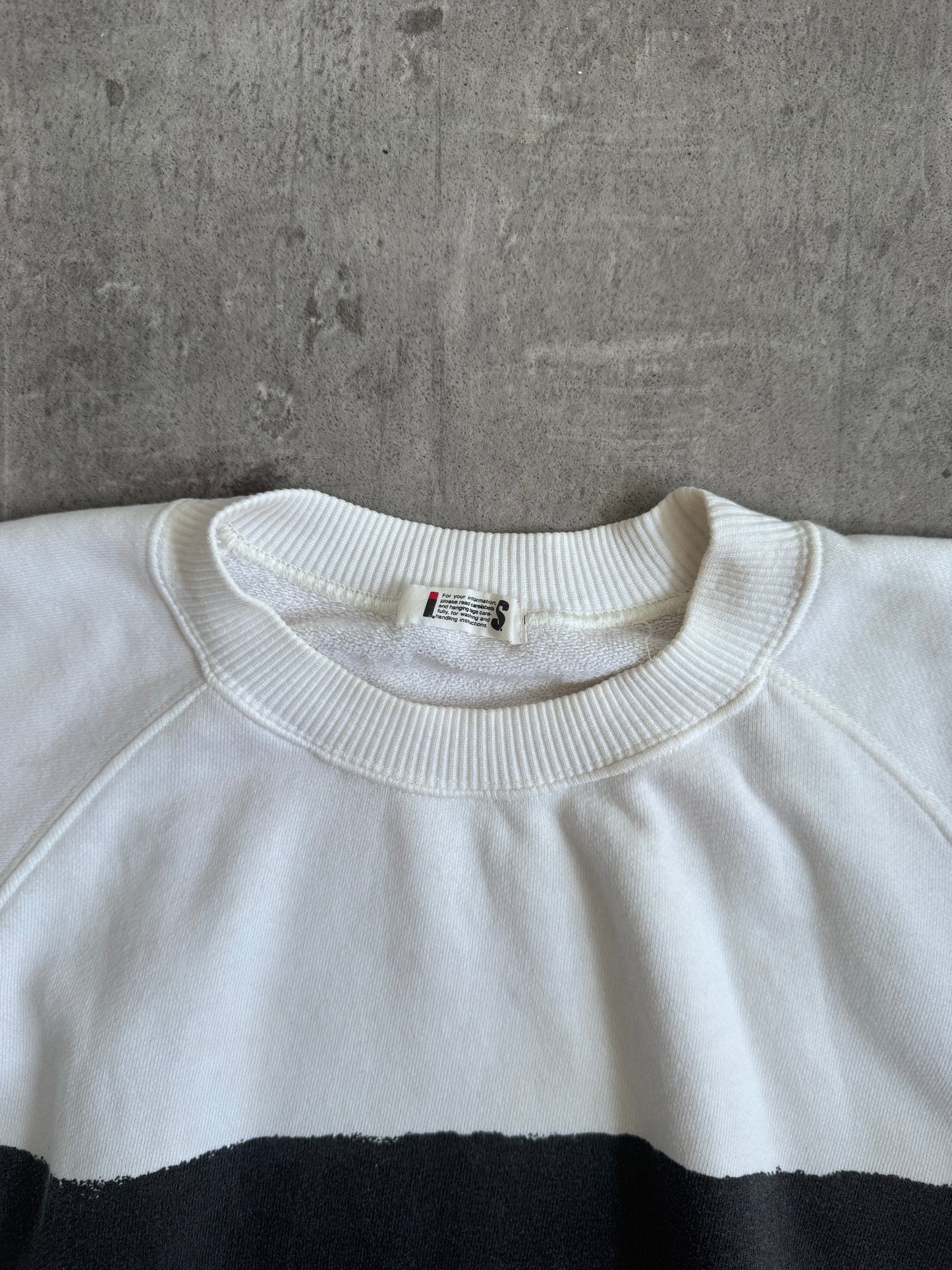 1980's Issey Miyake Sport Collection Cotton Crewneck Sweater