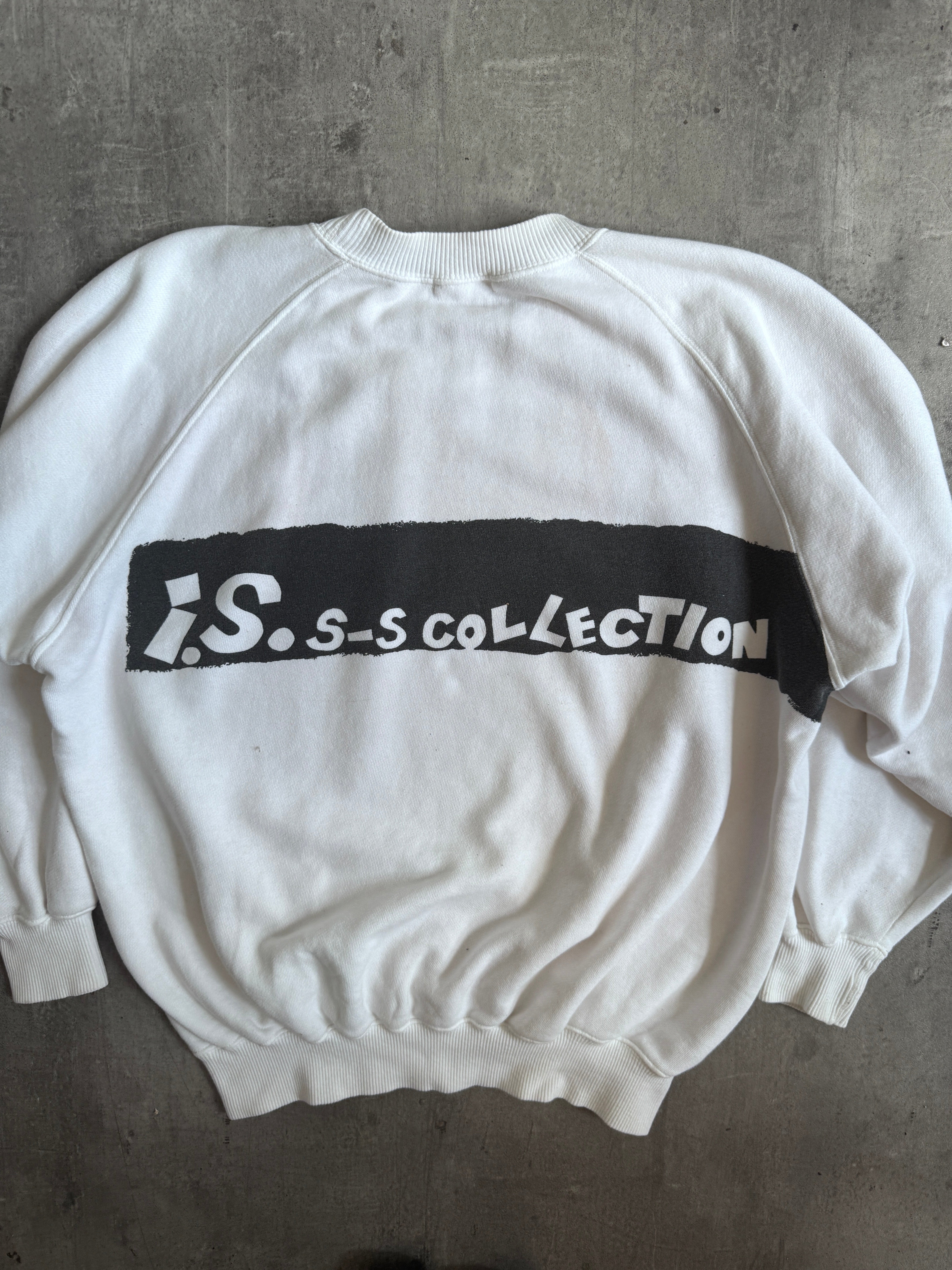 1980's Issey Miyake Sport Collection Cotton Crewneck Sweater – Vintage