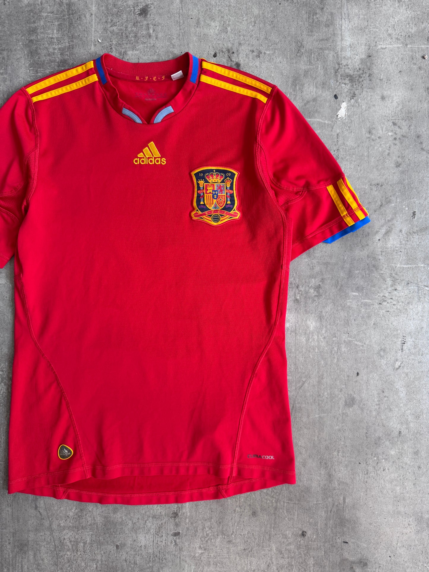 2010 Spain x Adidas Home Football Shirt