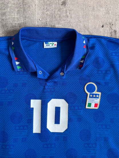 1994 Italy x Diadora "10" Home Football Shirt