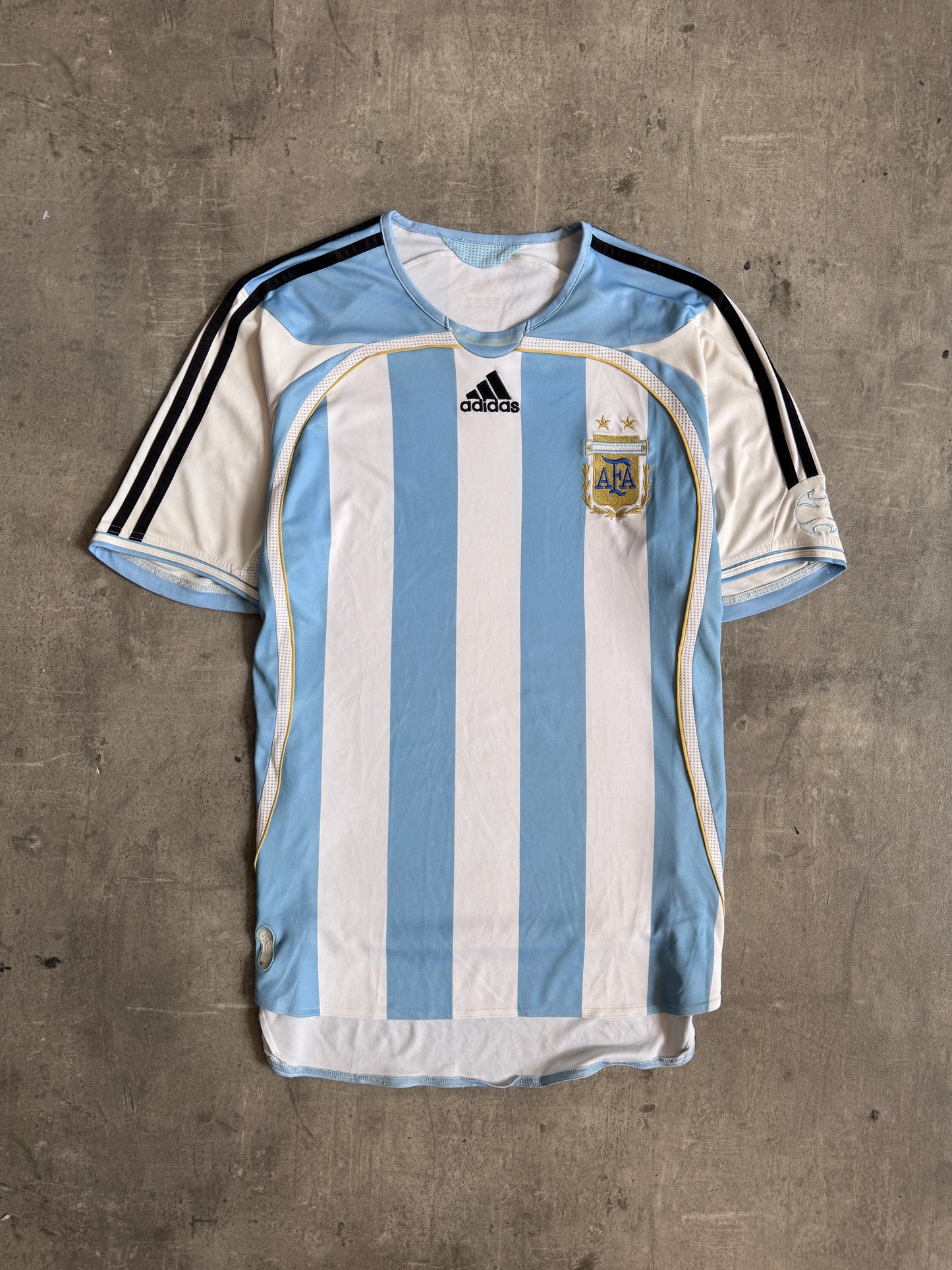 2006 Argentina x Adidas Home Football Shirt