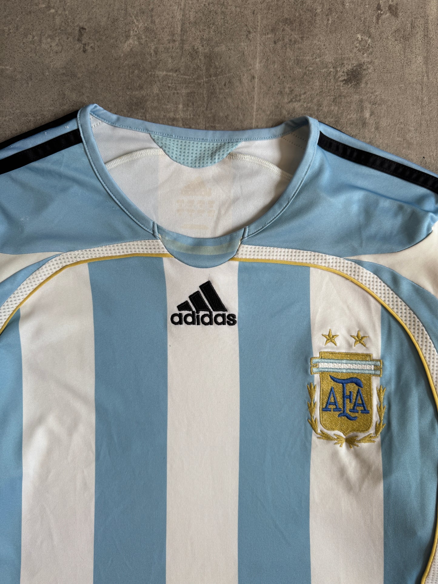 2006 Argentina x Adidas Home Football Shirt