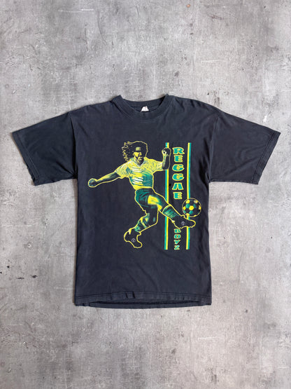 Reggae Boyz Faded Black Graphic Tee