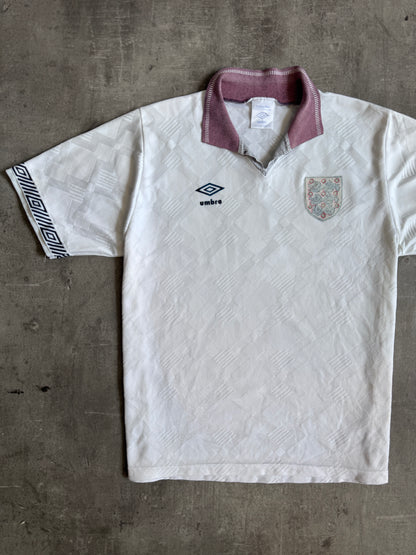 1990 England x Umbro Home Football Shirt