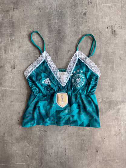 VT Rework: 2018 Germany Adidas Away Football Corset Top